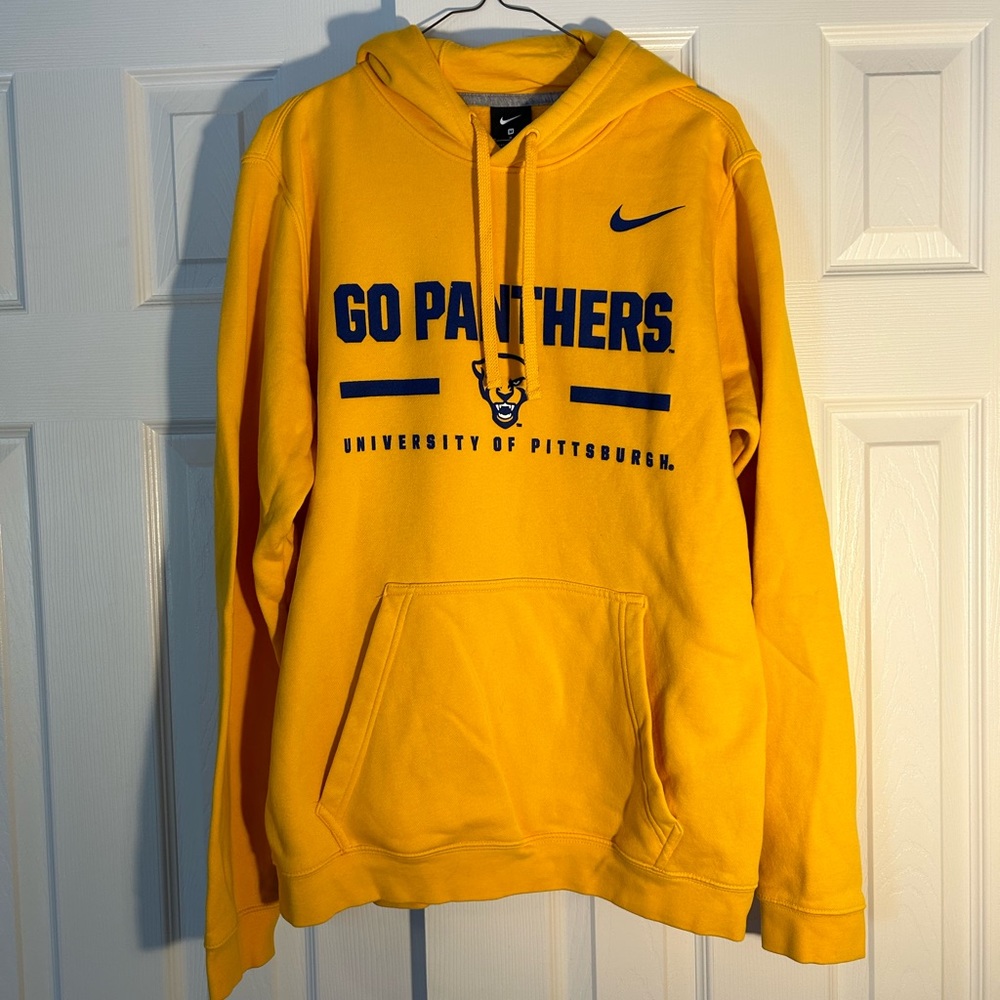 Nike University of Pittsburgh Pitt Panthers Sweatshirt Size Mens Medium